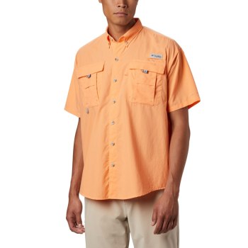 Pánské Košile Columbia PFG Bahama II Short Sleeve Oranžové VTSXMR325